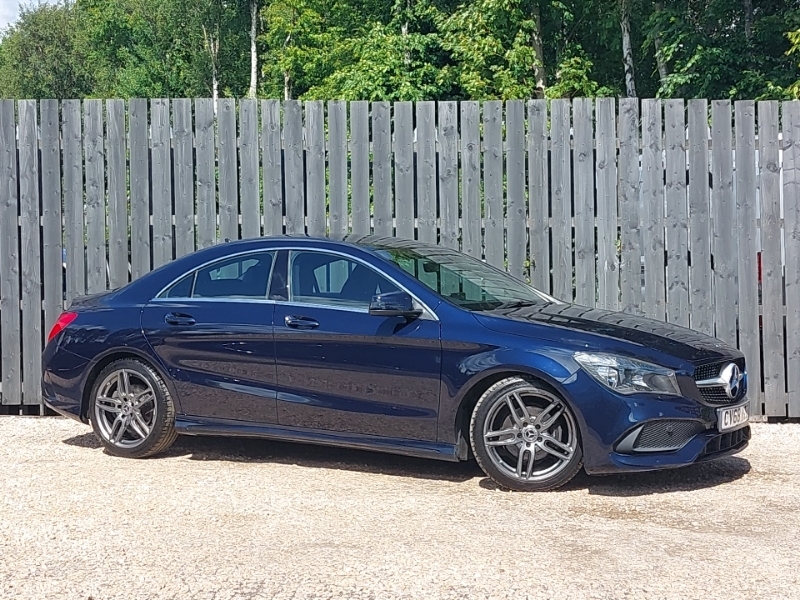 Mercedes-Benz CLA Class Coupe White #7