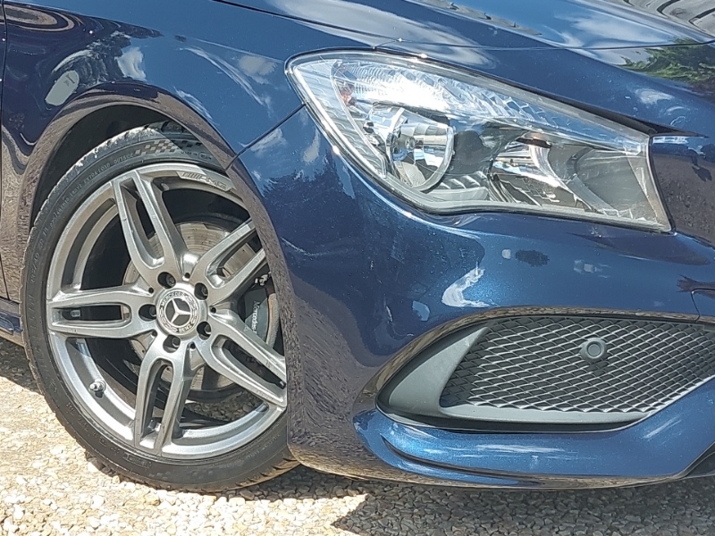Mercedes-Benz CLA Class Coupe White #20