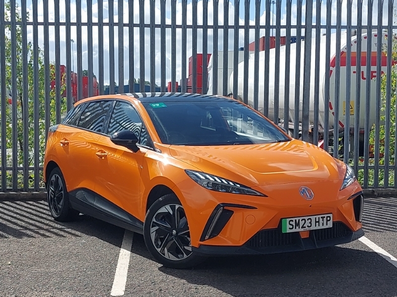 MG MG4 150Kw Trophy Ev Long Range 64Kwh Orange