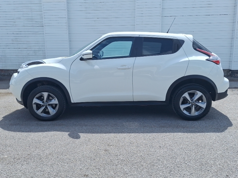 Nissan Juke 1.6 112 Acenta White #4