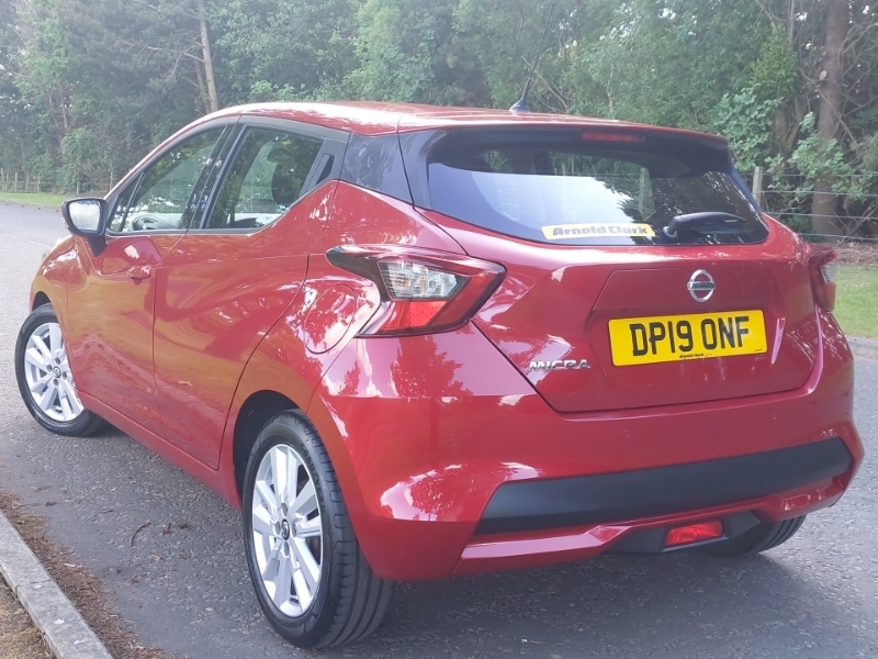 Nissan Micra 1.0 Ig-t 100 Acenta Xtronic Red #2