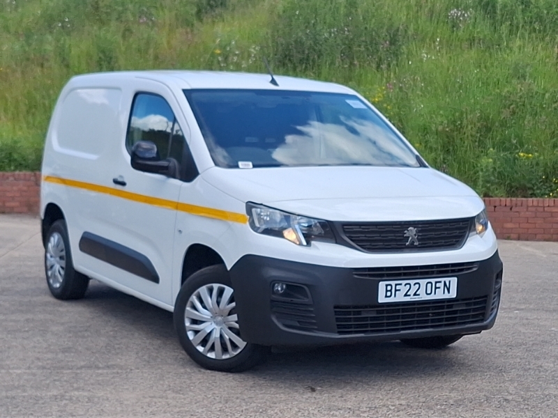Peugeot Partner 1000 1.5 Bluehdi 100 Professional Prem Van 6 Spd White