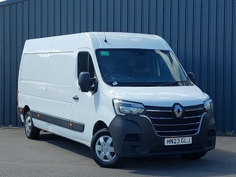 Renault Master Lm35dci 135 Business Medium Roof Van White