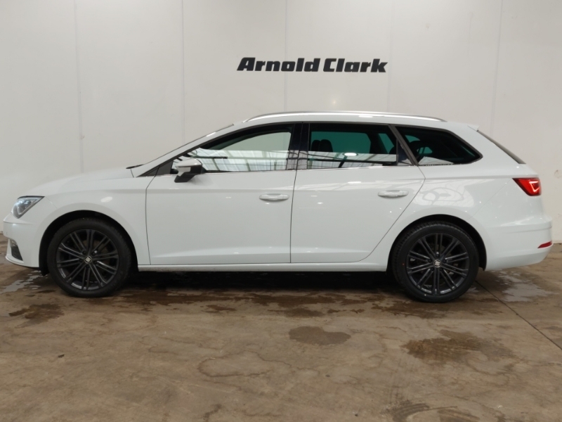 Seat Leon 2.0 Tdi 150 Xcellence Lux Ez Dsg White #4