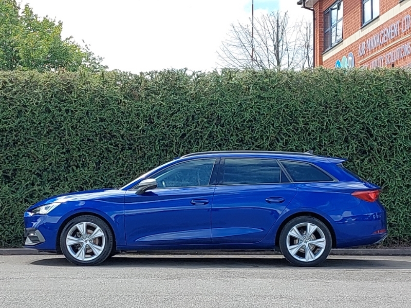 Seat Leon 1.5 Etsi 150 Fr Dsg Blue #4