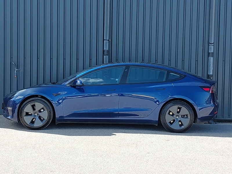 Tesla Model 3 Long Range Awd Blue #4