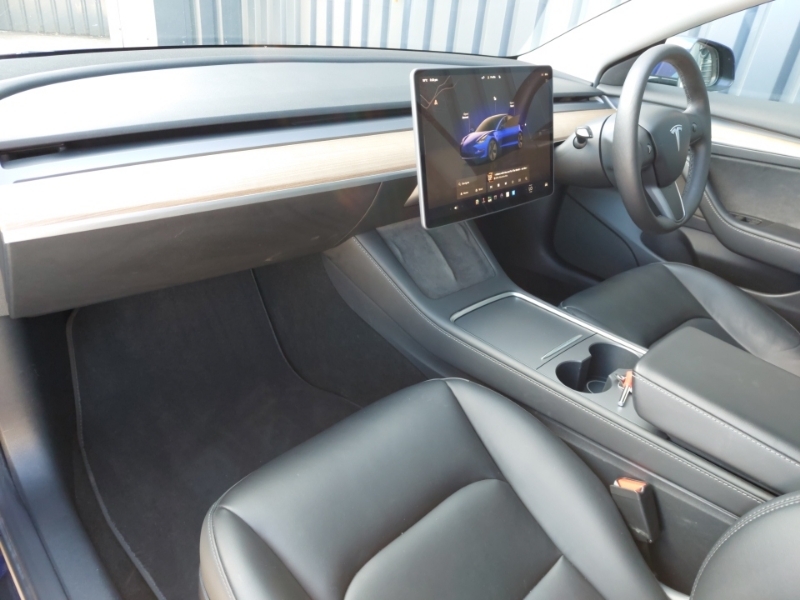 Tesla Model 3 Long Range Awd Blue #5