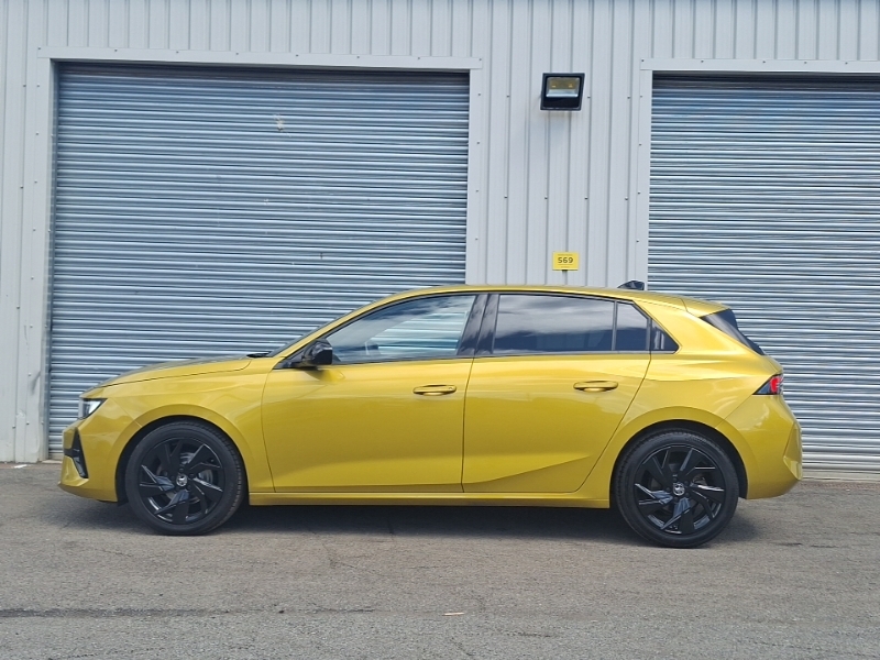 Vauxhall Astra 1.2 Turbo 130 Gs CK23DJO Yellow #4