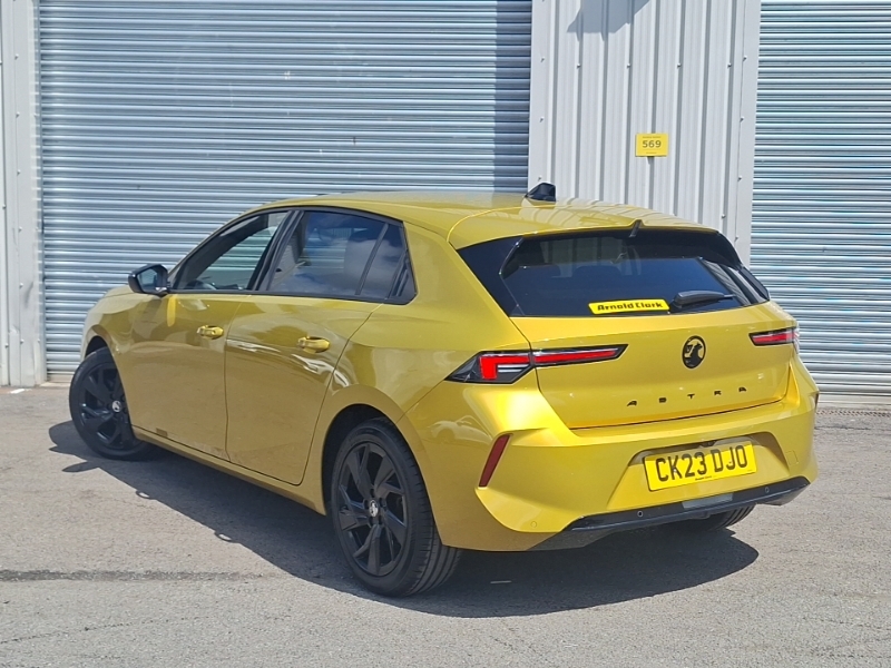 Vauxhall Astra 1.2 Turbo 130 Gs CK23DJO Yellow #2
