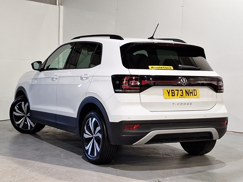 Volkswagen T-Cross 1.0 Tsi 110 Black Edition Dsg YB73NHD White #2