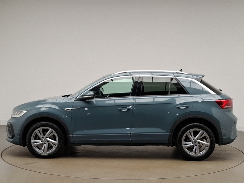 Volkswagen T-Roc 1.5 Tsi R-line Blue #4