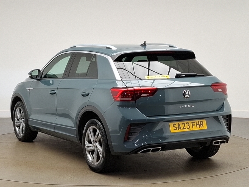 Volkswagen T-Roc 1.5 Tsi R-line Blue #2