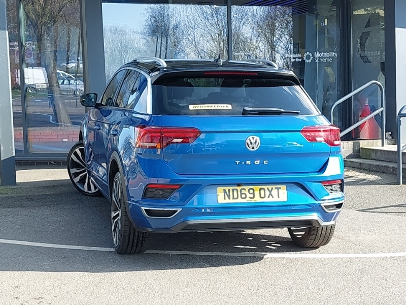 Volkswagen T-Roc 1.5 Tsi Evo R-line Blue #2