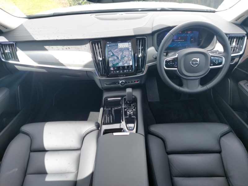 Volvo V90 2.0 T6 350 Phev Plus Dark Awd Silver #3