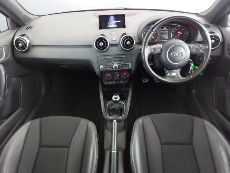 Audi A1 1.4 Tfsi 150 S Line AU65XJC Black #3