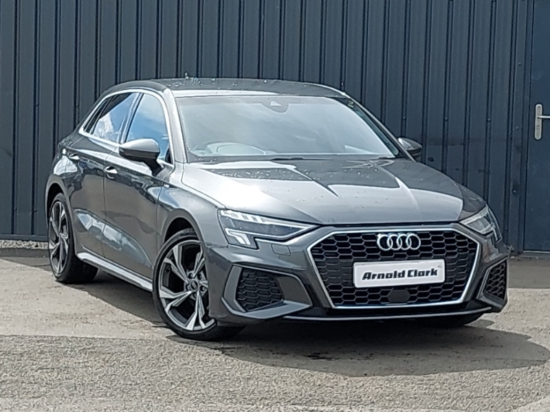 Audi A3 30 Tfsi S Line S Tronic MJ73XZB Grey