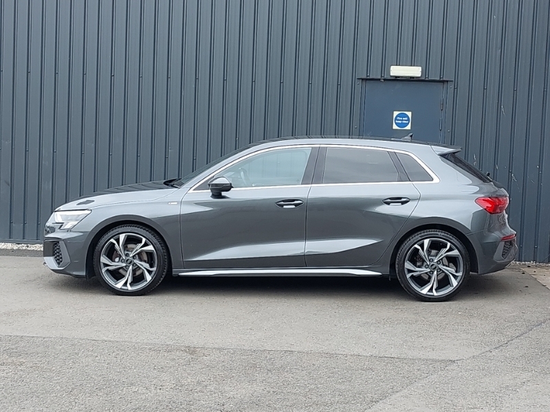 Audi A3 30 Tfsi S Line S Tronic MJ73XZB Grey #4