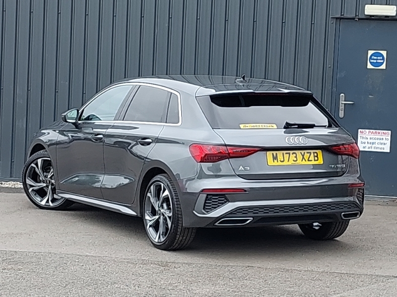 Audi A3 30 Tfsi S Line S Tronic MJ73XZB Grey #2