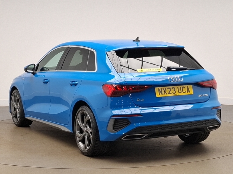 Audi A3 30 Tfsi S Line S Tronic NX23UCA Blue #2