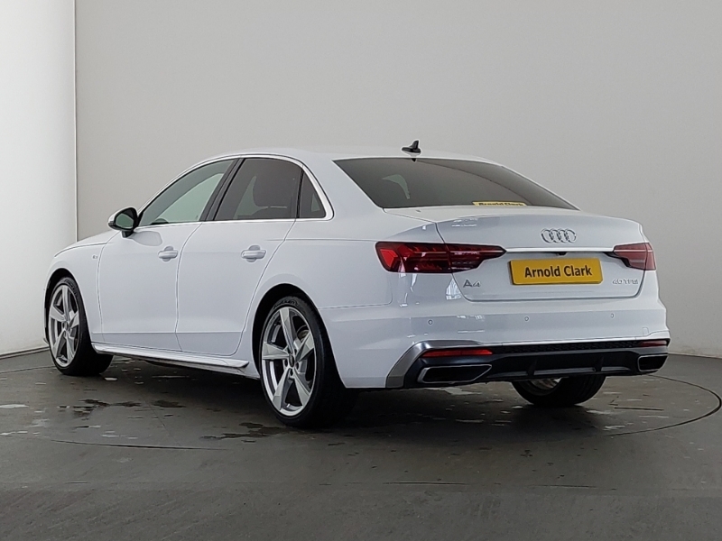 Audi A4 40 Tfsi 204 S Line S Tronic White #2