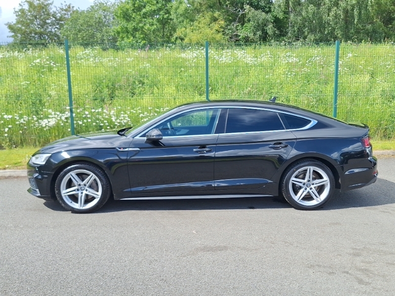 Audi A5 2.0 Tdi S Line Black #4