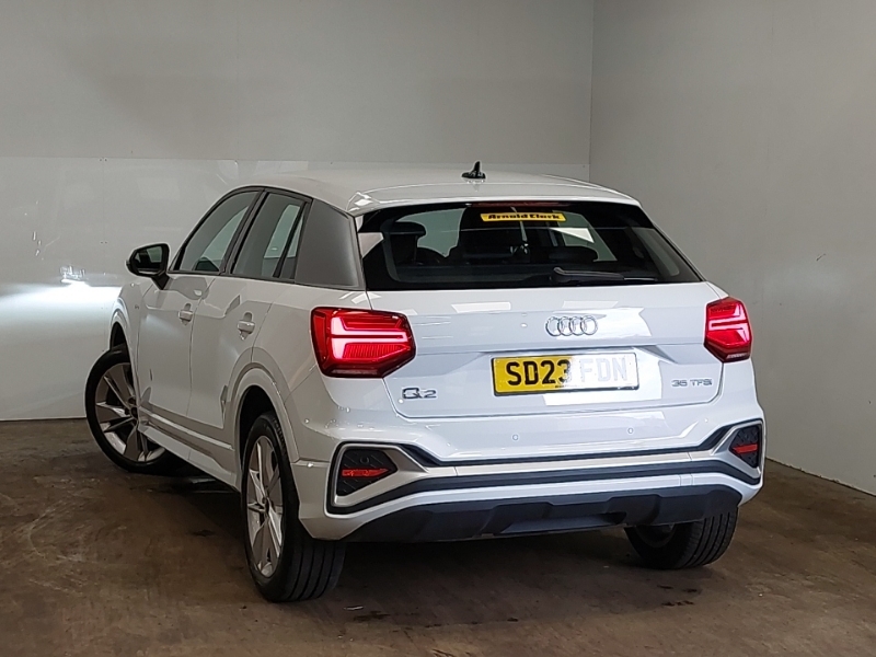 Audi Q2 35 Tfsi S Line White #2