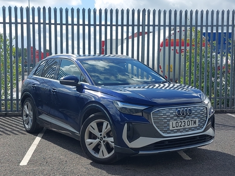 Audi Q4 E Tron 220Kw 50 Quattro 82Kwh S Line Blue