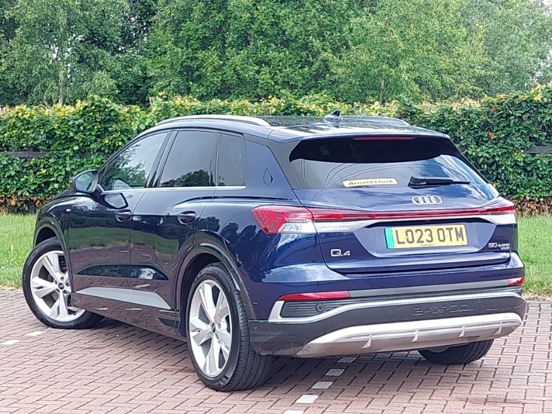 Audi Q4 E Tron 220Kw 50 Quattro 82Kwh S Line Blue #2