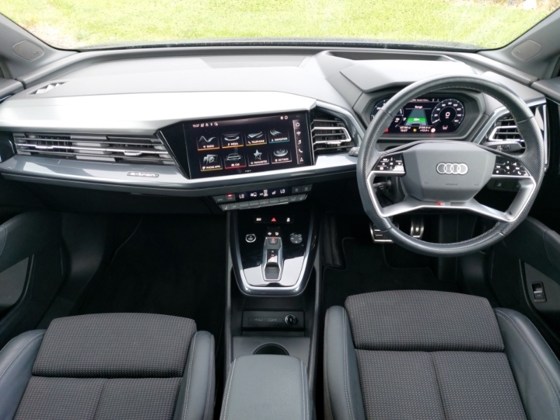 Audi Q4 E Tron 220Kw 50 Quattro 82Kwh S Line Blue #3