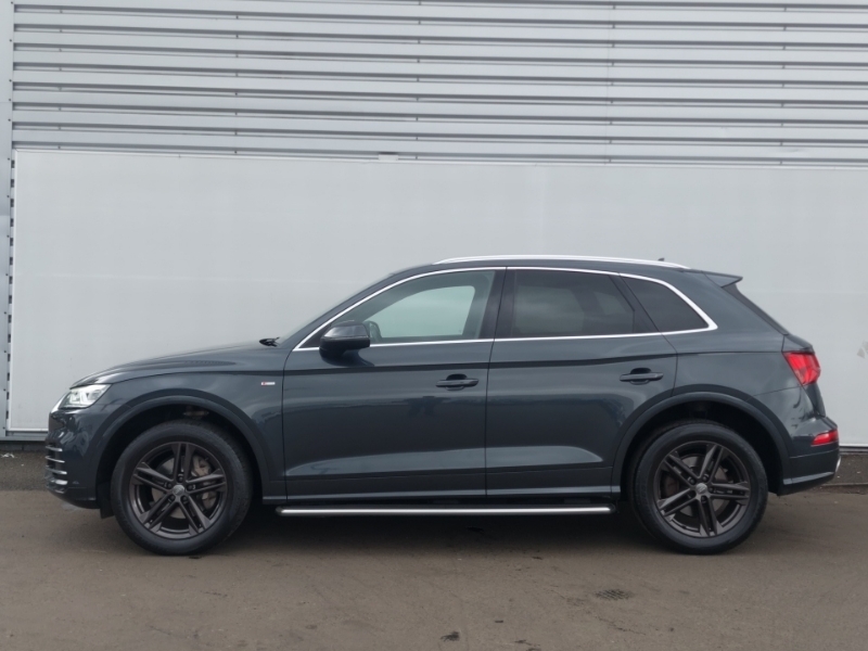 Audi Q5 2.0 Tdi Quattro S Line S Tronic Tech Pack SJ68OMH Grey #4