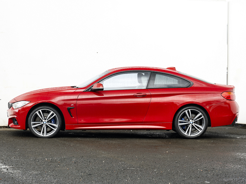BMW 4 Series 430D Xdrive M Sport Professional Media Red #4