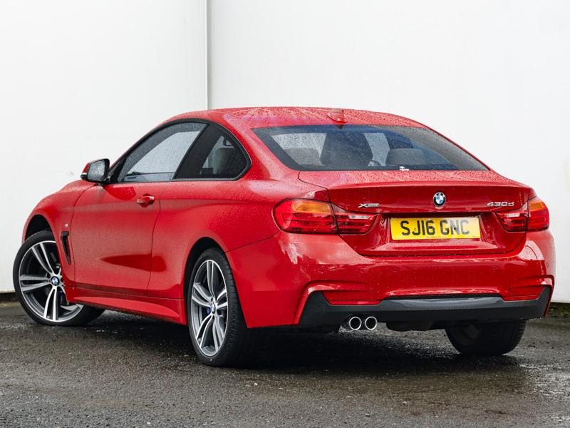 BMW 4 Series 430D Xdrive M Sport Professional Media Red #2
