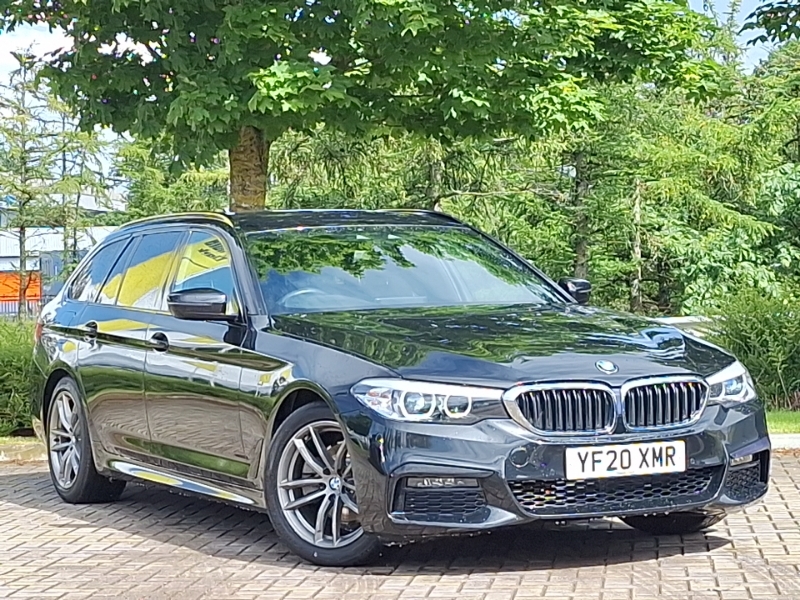 BMW 5 Series 520D Mht M Sport YF20XMR Black