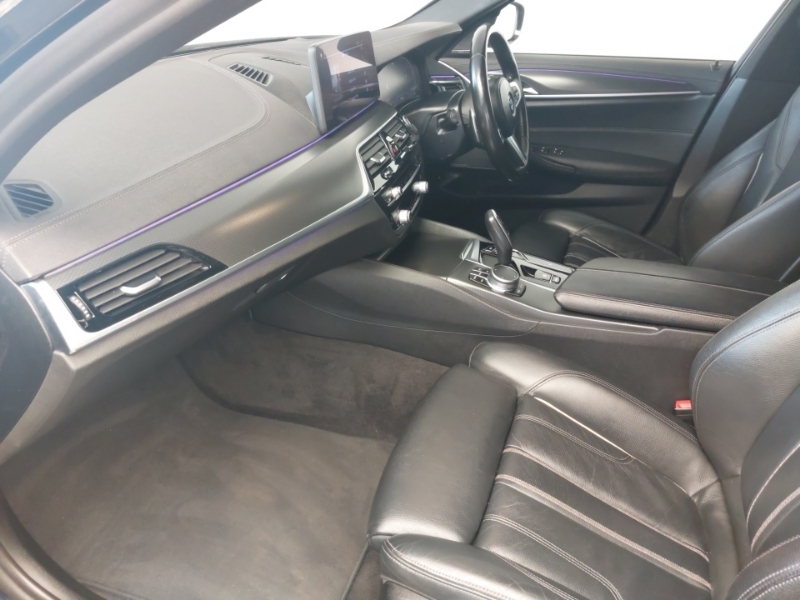BMW 5 Series 520D Mht M Sport Step Black #5