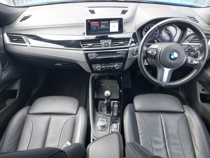 BMW X2 Xdrive 18D M Sport X Blue #3