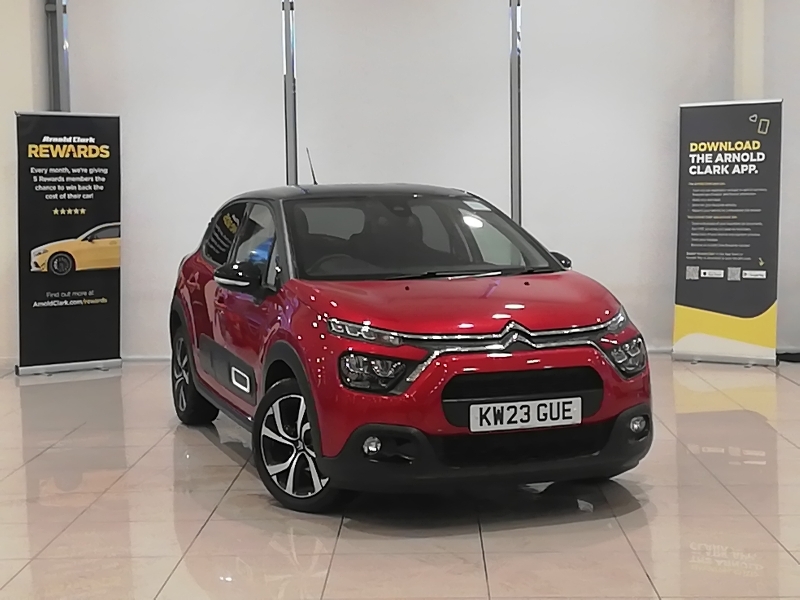 Citroen C3 1.2 Puretech 110 Shine Plus Red