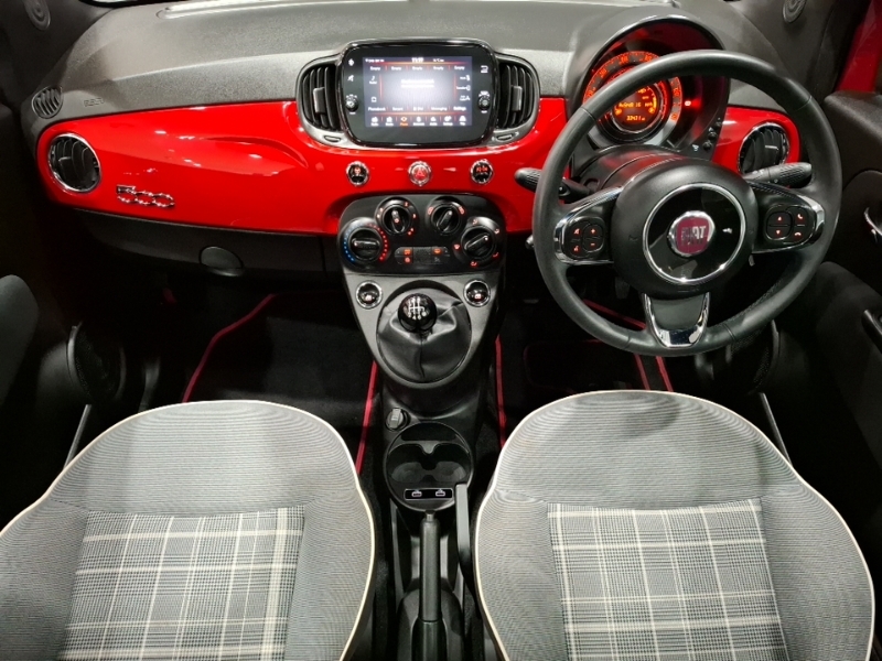Fiat 500 1.0 Mild Hybrid Lounge Red #3
