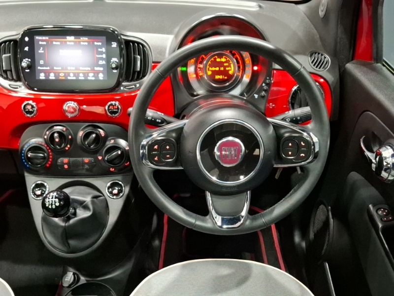 Fiat 500  White #8