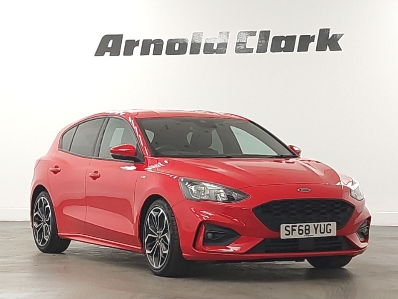 Ford Focus 1.0 Ecoboost 125 St-line X Red