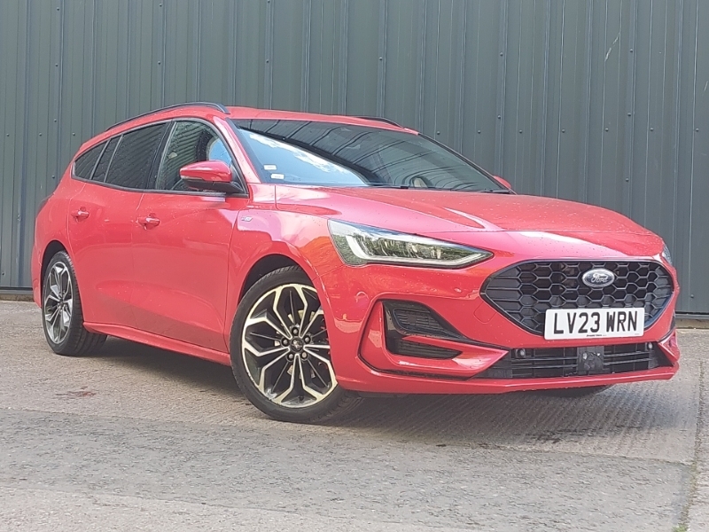 Ford Focus 1.0 Ecoboost Hybrid Mhev 155 St-line X Red