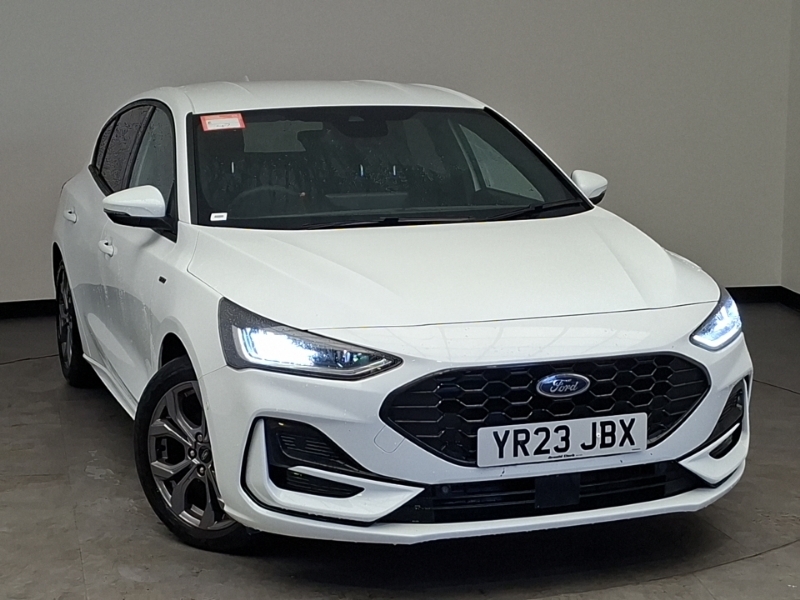 Ford Focus 1.0 Ecoboost Hybrid Mhev 155 St-line Edition YR23JBX White