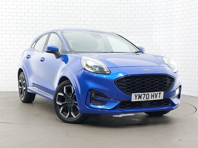 Ford Puma 1.0 Ecoboost Hybrid Mhev St-line X Blue