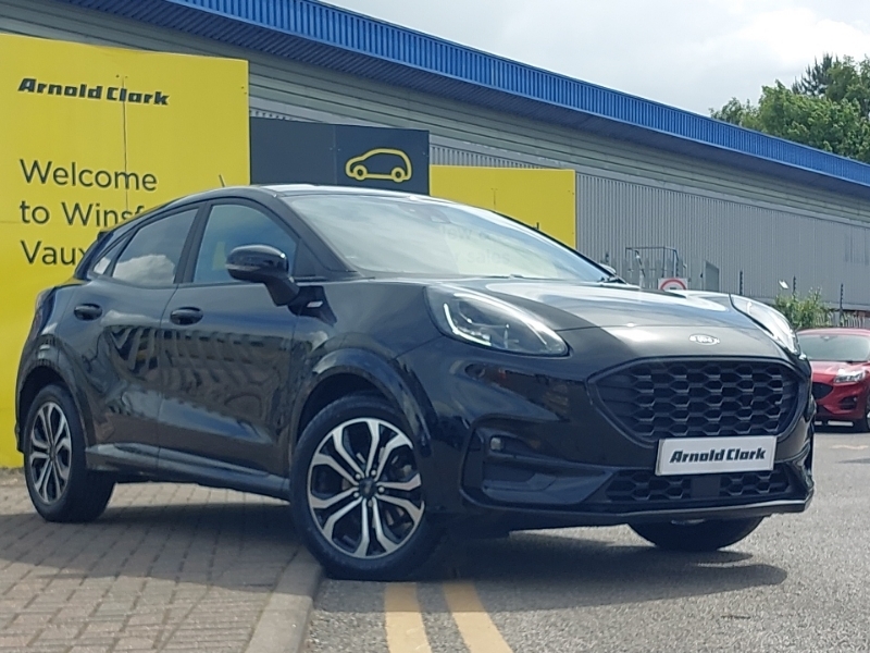 Ford Puma 1.0 Ecoboost Hybrid Mhev St-line Black
