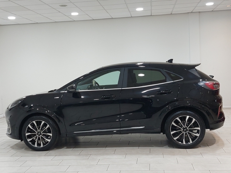 Ford Puma 1.0 Ecoboost Hybrid Mhev 155 St-line Vignale MT22LLR Black #4