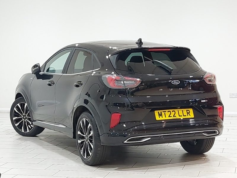 Ford Puma 1.0 Ecoboost Hybrid Mhev 155 St-line Vignale MT22LLR Black #2