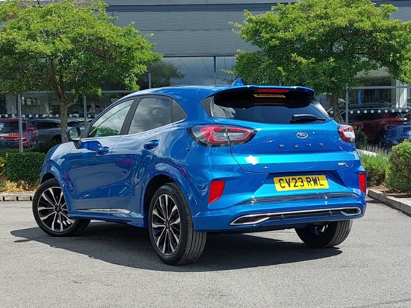Ford Puma 1.0 Ecoboost Hybr Mhev 155 St-line Vignale Dct CV23RWL Blue #2