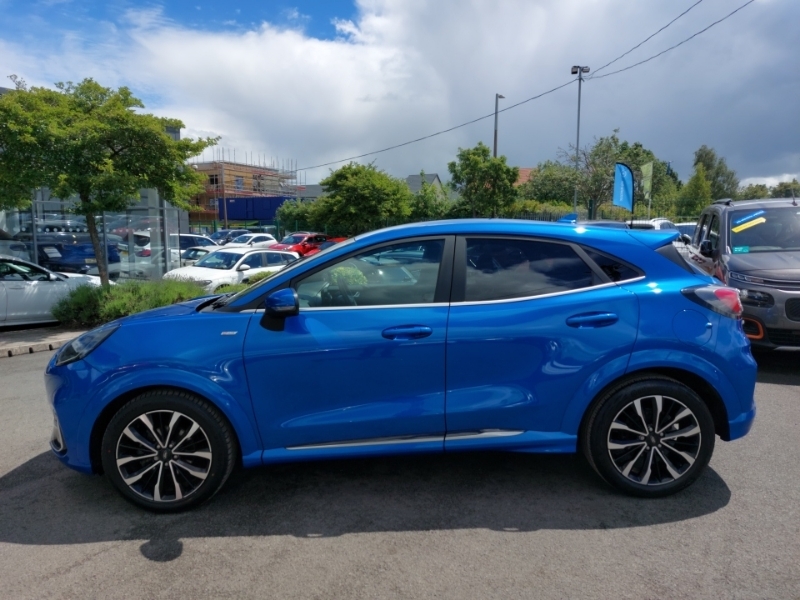Ford Puma 1.0 Ecoboost Hybr Mhev 155 St-line Vignale Dct CV23RWL Blue #4