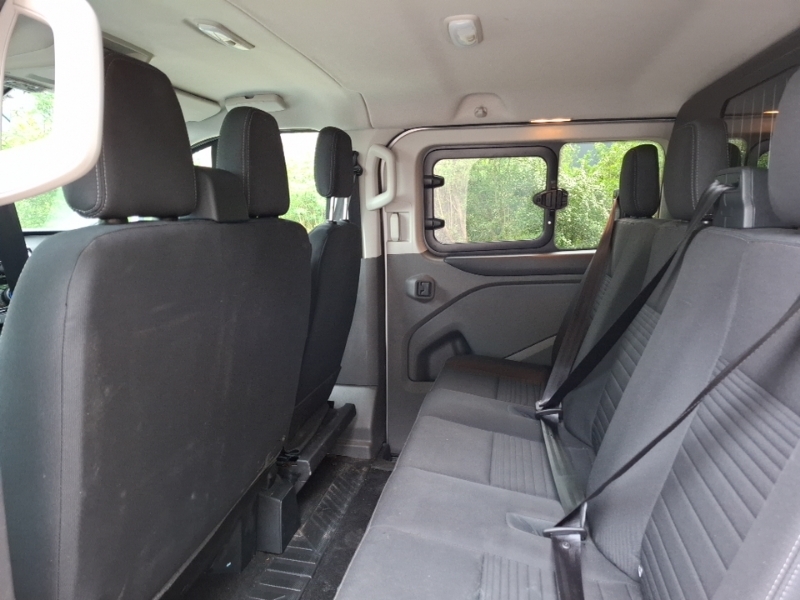 Ford Transit Custom 2.0 Ecoblue 130Ps Low Roof Dcab Limited Van Silver #6