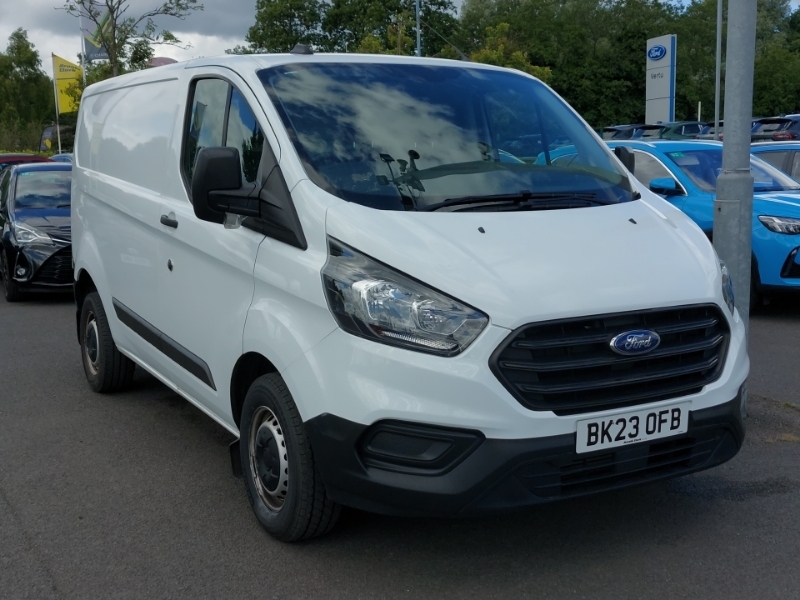 Ford Transit Custom 2.0 Ecoblue 130Ps Low Roof Leader Van White
