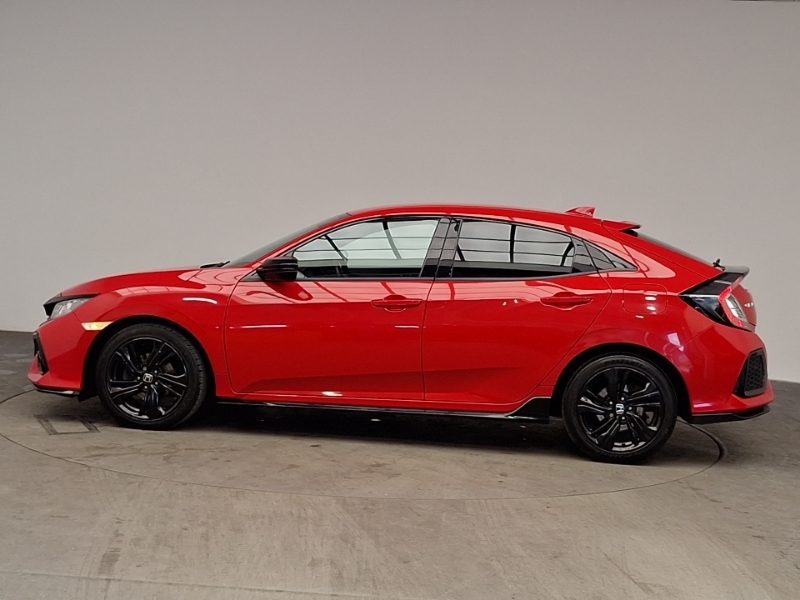 Honda Civic 1.0 Vtec Turbo 126 Sport Line Red #4